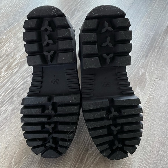 Zara Lug Sole Boots - Picture 5 of 5